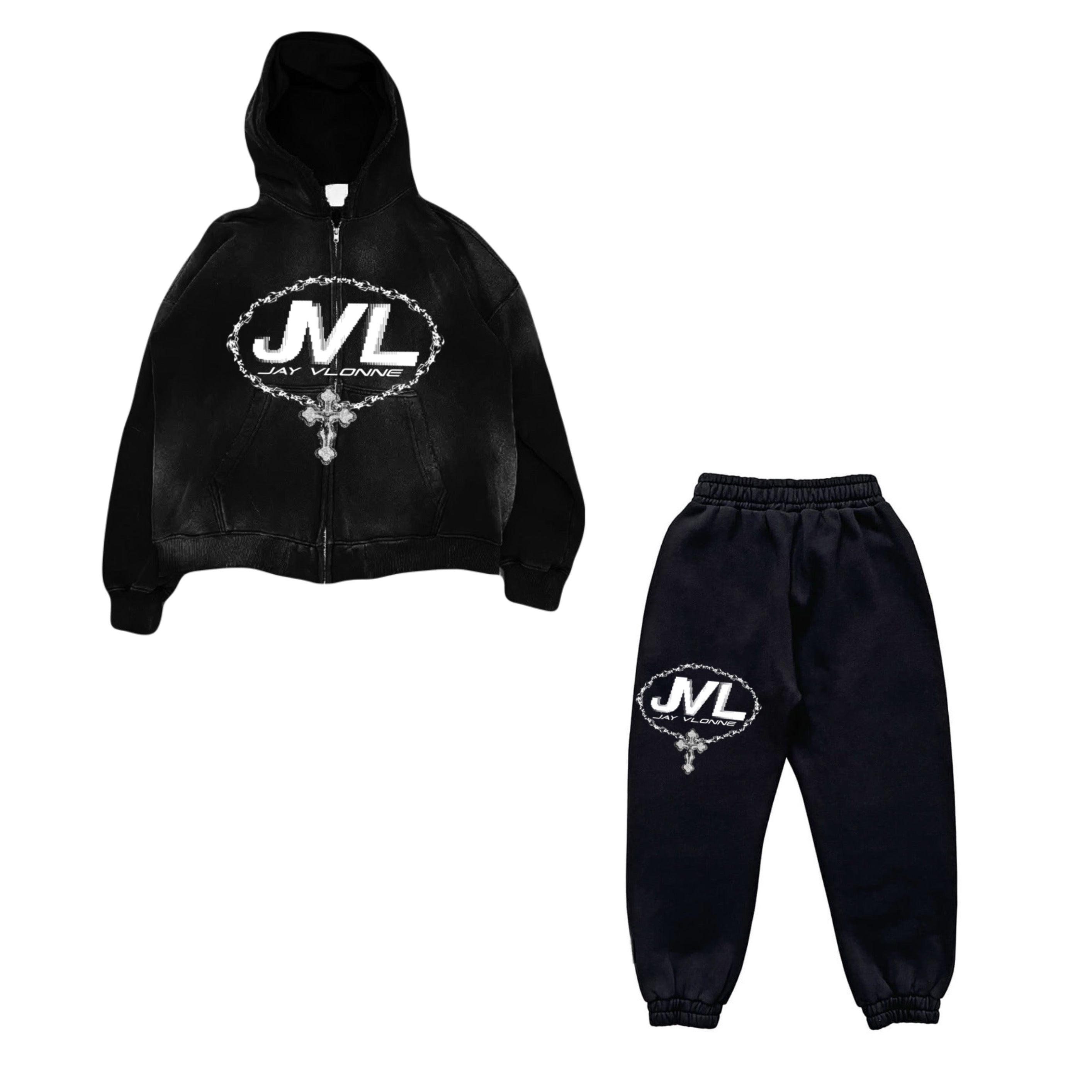 Black Sweatsuit (SET)